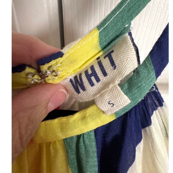 Madewell WHIT Striped Orly Dress Small - Picture 5 of 8